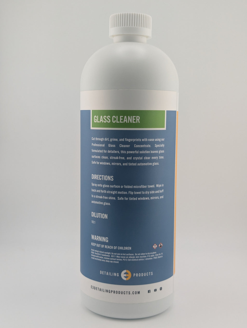 E3 Glass Cleaner